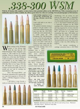 .338-300 WSM  - page 86 Issue 38 (click the pic for an enlarged view)