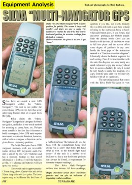 Silva Multi-Navigator GPS - page 108 Issue 38 (click the pic for an enlarged view)