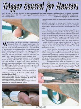 Trigger Control for Hunters - page 58 Issue 38 (click the pic for an enlarged view)