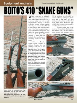 Boito .410 Shotguns - page 105 Issue 42 (click the pic for an enlarged view)