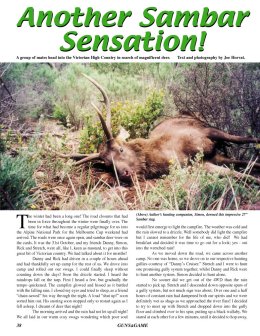 Another Sambar Sensation - page 38 Issue 42 (click the pic for an enlarged view)