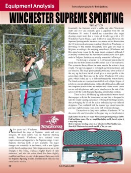 Winchester Supreme Sporting - page 90 Issue 42 (click the pic for an enlarged view)
