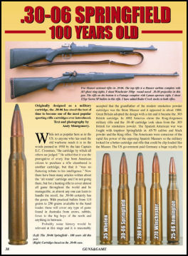 The .30-06  100 years Old - page 38 Issue 50 (click the pic for an enlarged view)