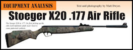 Stoeger X20 .177 Air Rifle - page 117 Issue 62 (click the pic for an enlarged view)