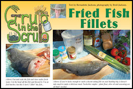 Grub in the Scrub - Fried Fish Fillets - page 52 Issue 62 (click the pic for an enlarged view)