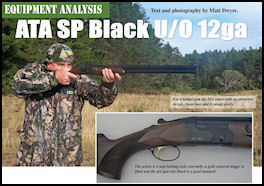 ATA SP Black U/O - 12ga - page 132 Issue 66 (click the pic for an enlarged view)