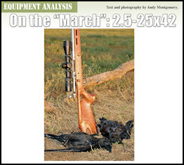 March Scopes - 2.5-25x42 - page 139 Issue 66 (click the pic for an enlarged view)