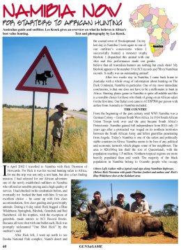 Namibia Now  - page 68 Issue 37 (click the pic for an enlarged view)