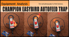 Champion Easybird Clay Target Trap - page 100 Issue 57 (click the pic for an enlarged view)