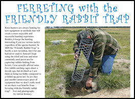 Ferreting with the friendly rabbit trap - page 66 Issue 65 (click the pic for an enlarged view)