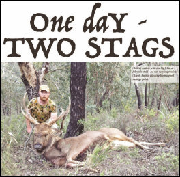 One Day - Two Stags (page 46) Issue 89 (click the pic for an enlarged view)