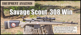 Savage Model 11 Scout - .308 Win by Breil Jackson (page 91) Issue 89 (click the pic for an enlarged view)