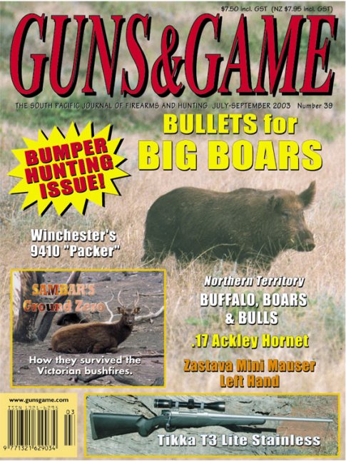 July-September 2003, Issue 39 - Order this back issue from the Back Issues page !!