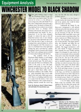 Winchester Model 70 Black Shadow - page 96 Issue 39 (click the pic for an enlarged view)