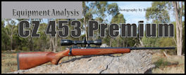 CZ 453 Premium .22LR - page 98 Issue 59 (click the pic for an enlarged view)