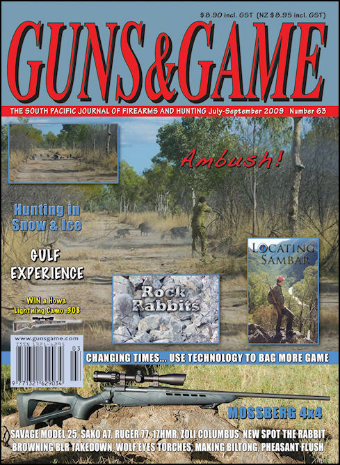 July-September 2009, Issue 63 - Order this back issue from the Back Issues page !!