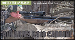 Air Arms S410 Carbine - page 130 Issue 67 (click the pic for an enlarged view)