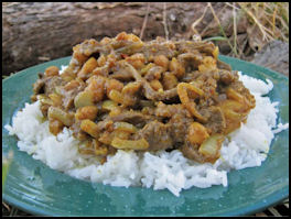 Grub in the Scrub: Quick Curry - page 48 Issue 75 (click the pic for an enlarged view)