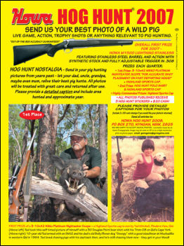 Howa Hog Hunt 2007 - page 111 Issue 56 (click the pic for an enlarged view)