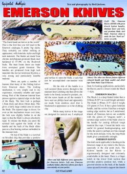 Emerson Knives - page 92 Issue 32 (click the pic for an enlarged view)