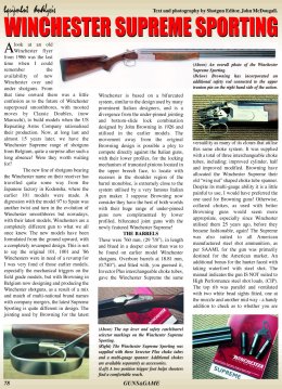 Winchester Supreme Sporting - page 78 Issue 32 (click the pic for an enlarged view)