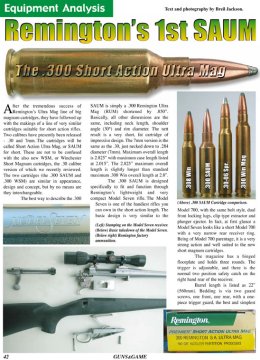 Remington Model Seven - .300 SAUM - page 42 Issue 36 (click the pic for an enlarged view)
