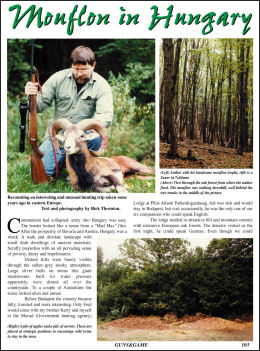 Mouflon in Hungary - page 103 Issue 48 (click the pic for an enlarged view)