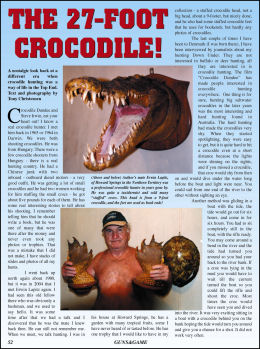 The 27-Foot Crocodile - page 52 Issue 48 (click the pic for an enlarged view)