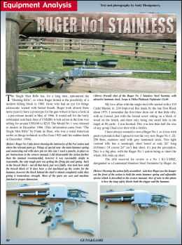 Ruger No 1 Stainless - page 80 Issue 48 (click the pic for an enlarged view)