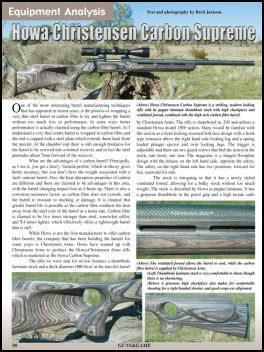 Howa Christensen Carbon Fibre Supreme .243 - page 80 Issue 52 (click the pic for an enlarged view)