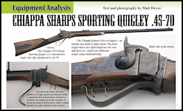 Chiappa Sharps Quigley .45-70 - page 86 Issue 60 (click the pic for an enlarged view)