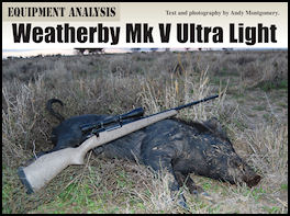Weatherby MkV Ultralight .257 Wby Mag - page 110 Issue 64 (click the pic for an enlarged view)