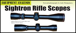 Sightron Rifle Scopes - page 136 Issue 64 (click the pic for an enlarged view)