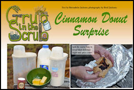 Grub in the Scrub - Cinnamon Donut Surprise - page 56 Issue 68 (click the pic for an enlarged view)