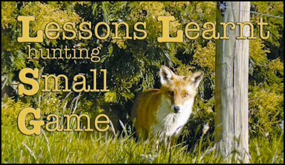 Lessons Learnt Hunting Small Game - page 28 Issue 76 (click the pic for an enlarged view)