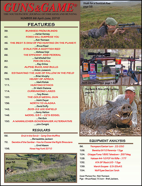 April-June 2010, Issue 66 - Order this back issue from the Back Issues page!!