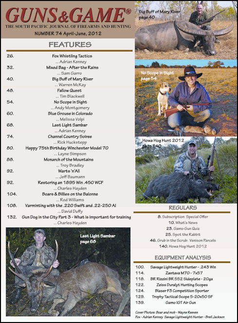April-June 2012, Issue 74 - On Sale Now !!