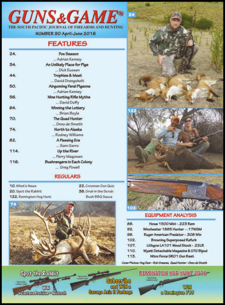 April-June 2016, issue 90 - On Sale Now !!