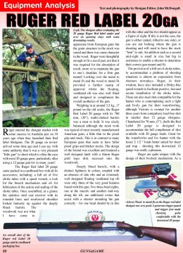 Ruger Red Label 20 gauge Shotgun - page 80 Issue 33 (click the pic for an enlarged view)