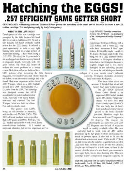 Hatching the .257 EGGS - page 58 Issue 45 (click the pic for an enlarged view)