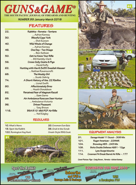 January-March 2016, issue 89 - On Sale Now !!