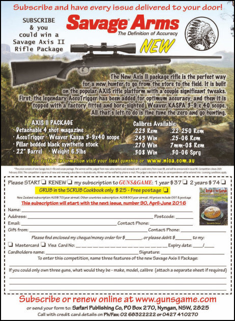 January-March 2016, issue 89 - On Sale Now !!
