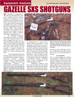 Gazelle Side by Side Shotguns - page 95 Issue 35 (click the pic for an enlarged view)
