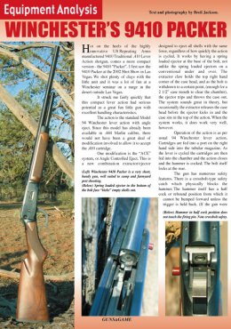 Winchester 9410 Packer  - page 100 Issue 39 (click the pic for an enlarged view)
