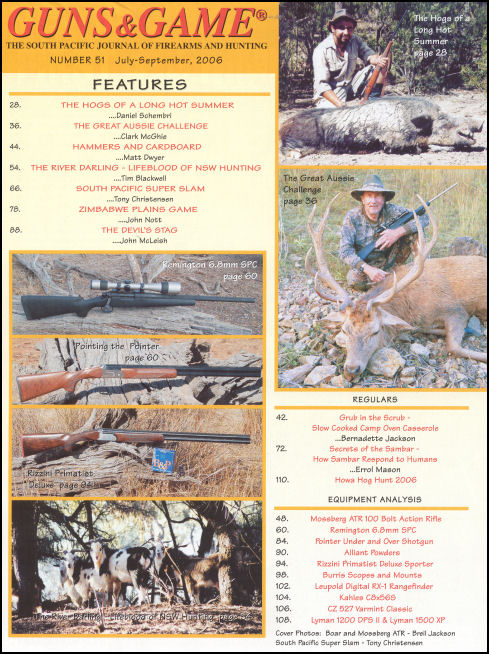 July-September 2006, Issue 51 - Order this back issue from the Back Issues page !!