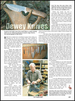 Dewey Knives - page 109 Issue 55 (click the pic for an enlarged view)