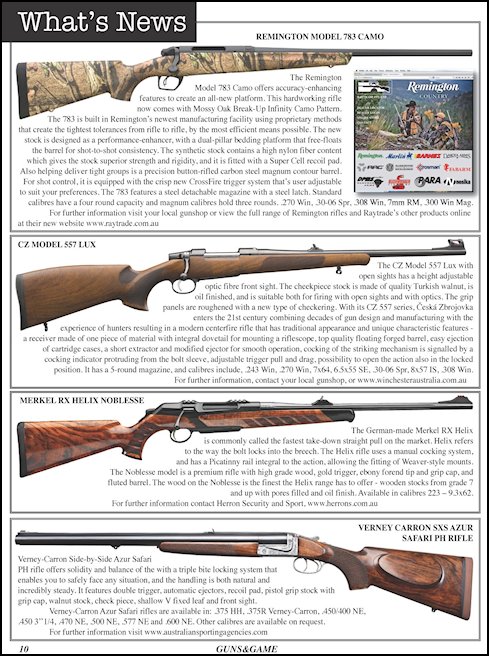 What's News (page 10) Issue 83 (click the pic for an enlarged view)