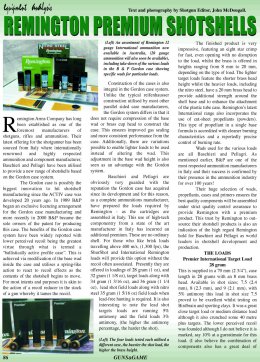 Remington Premium Shotshells - page 86 Issue 32 (click the pic for an enlarged view)