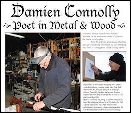 Damien Connolly - Poet in Metal & Wood - page 84 Issue 72 (click the pic for an enlarged view)