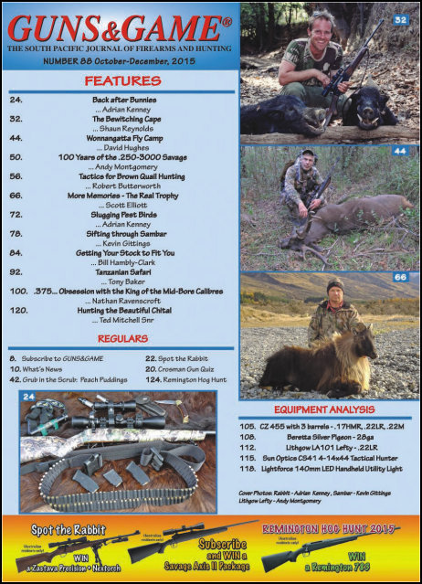 October-December 2015, issue 88 - On Sale Now !!